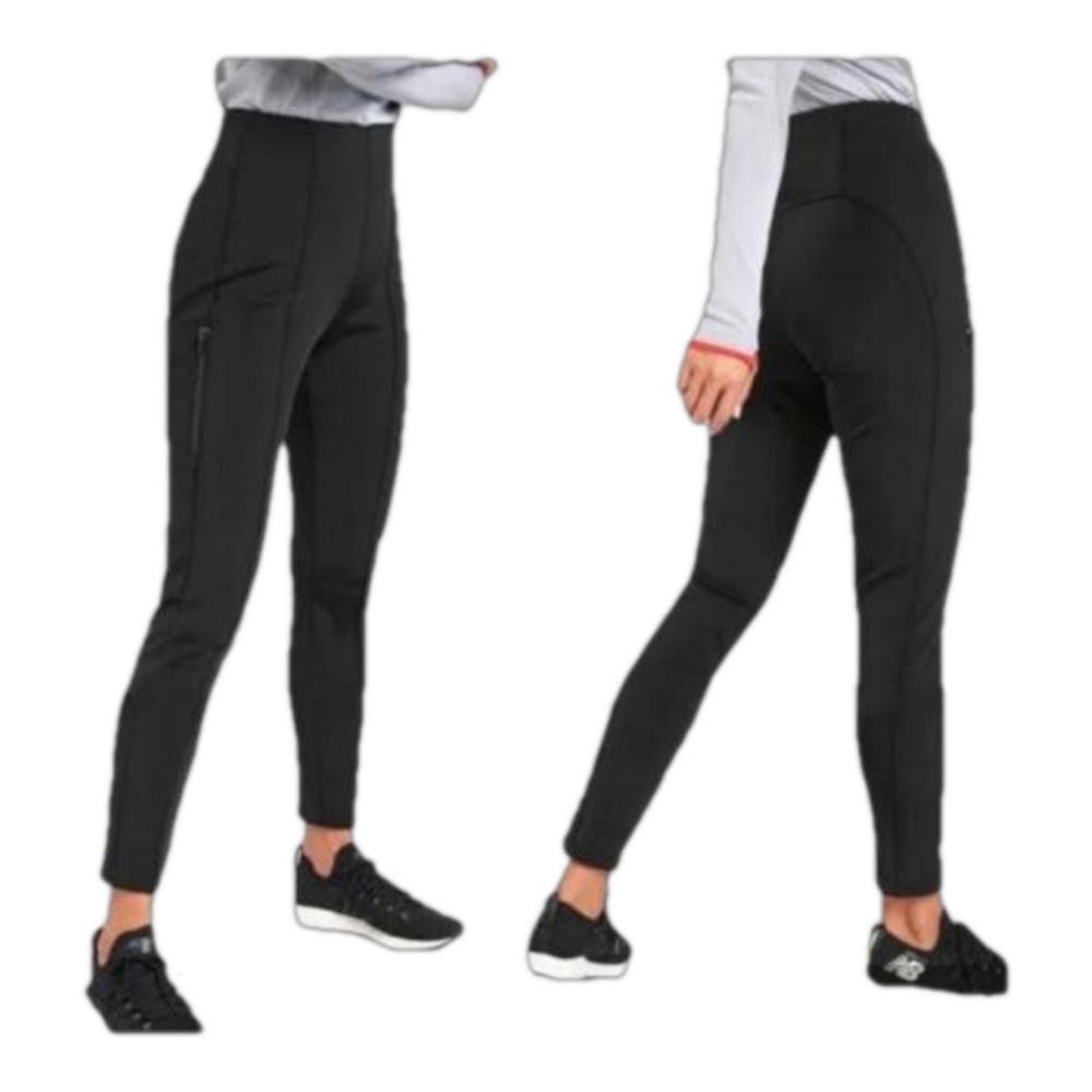 Athleta glacier snow skinny pants black 16